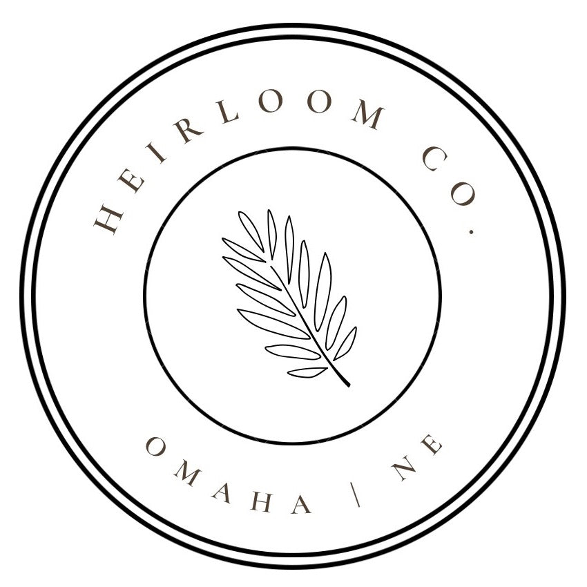 Heirloom Co. seal: Omaha, NE